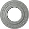 Ekena Millwork Andrea Ceiling Medallion (Fits Canopies up to 4 1/8"), 8 1/8"OD x 4 1/8"ID x 1/2"P, Primed White CM08AD - alternate 1